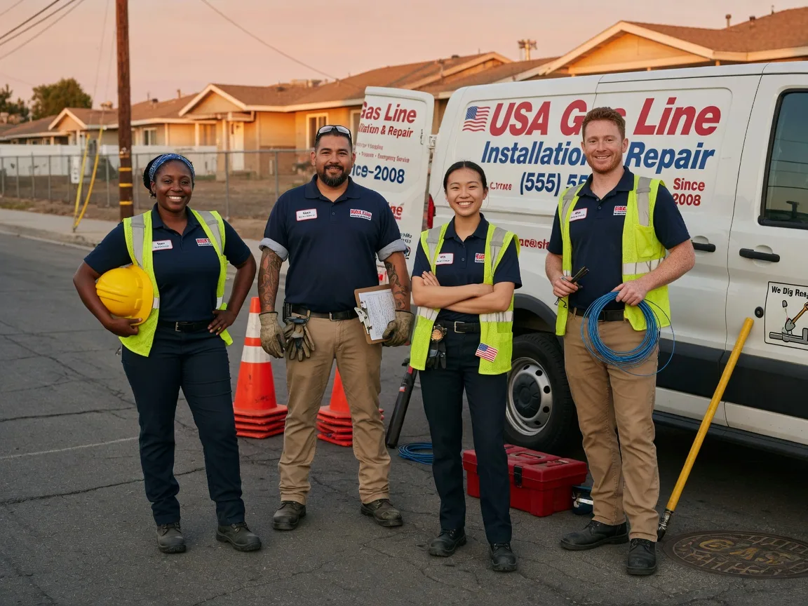 Gas Line Installation company in Havelock, IA